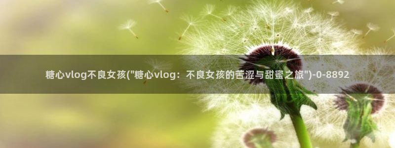 糖心vlog中国区